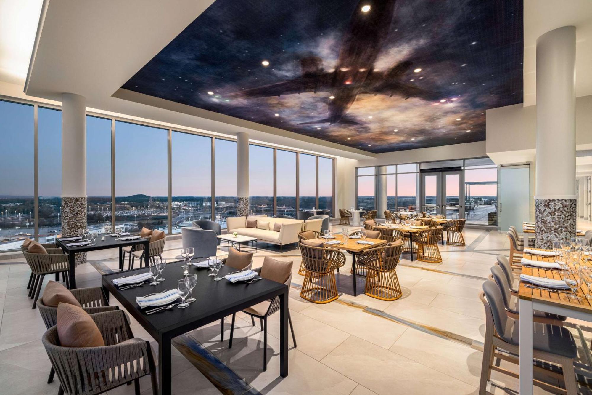 Hilton Bna Nashville Airport Terminal Bagian luar foto