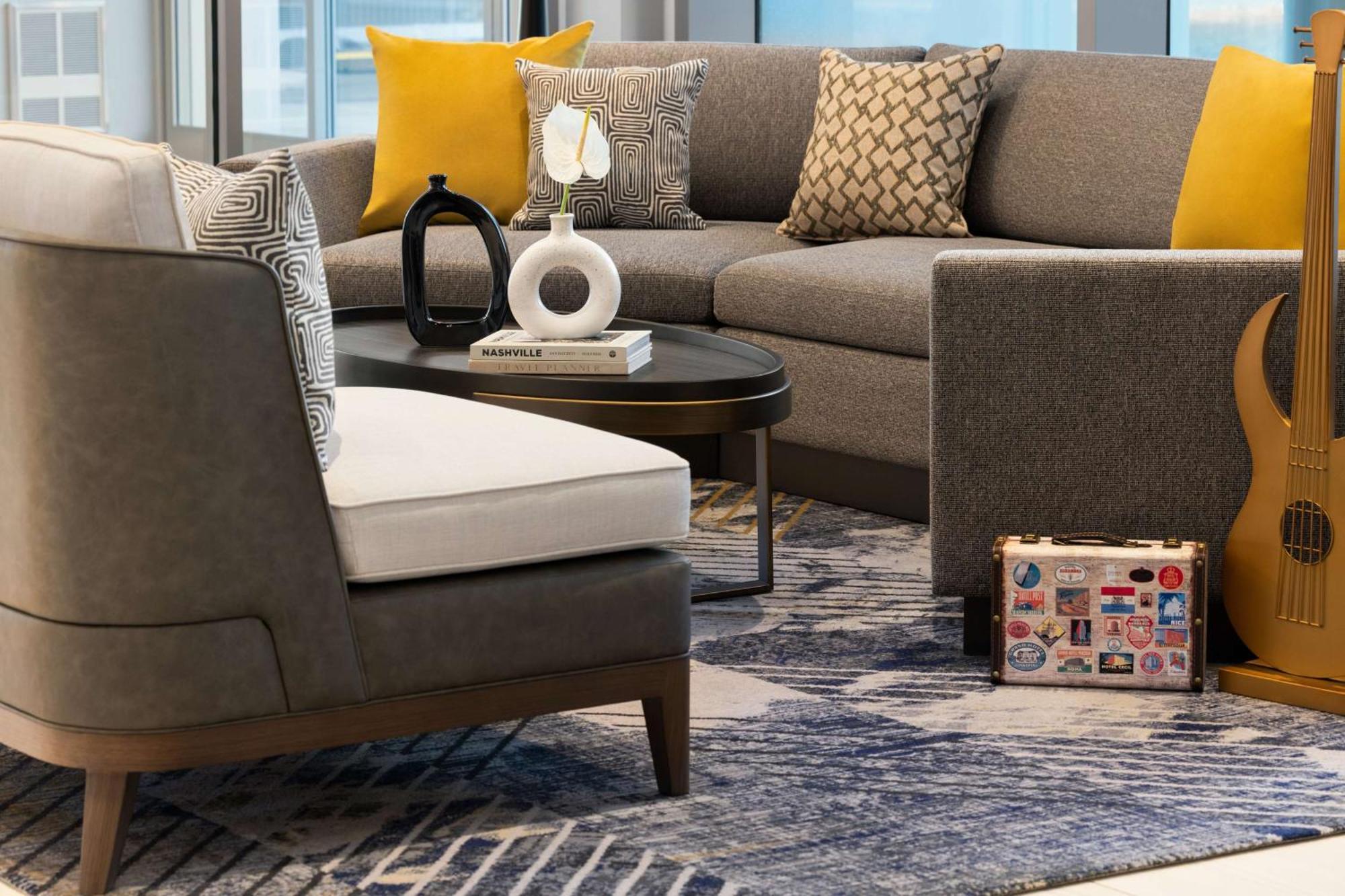 Hilton Bna Nashville Airport Terminal Bagian luar foto